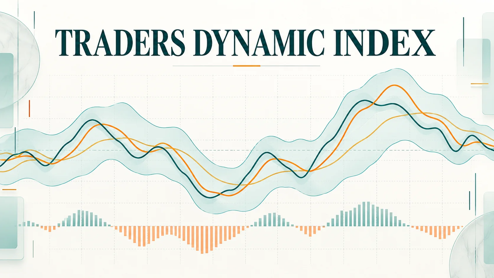 Traders Dynamic Index indicator concept illustration