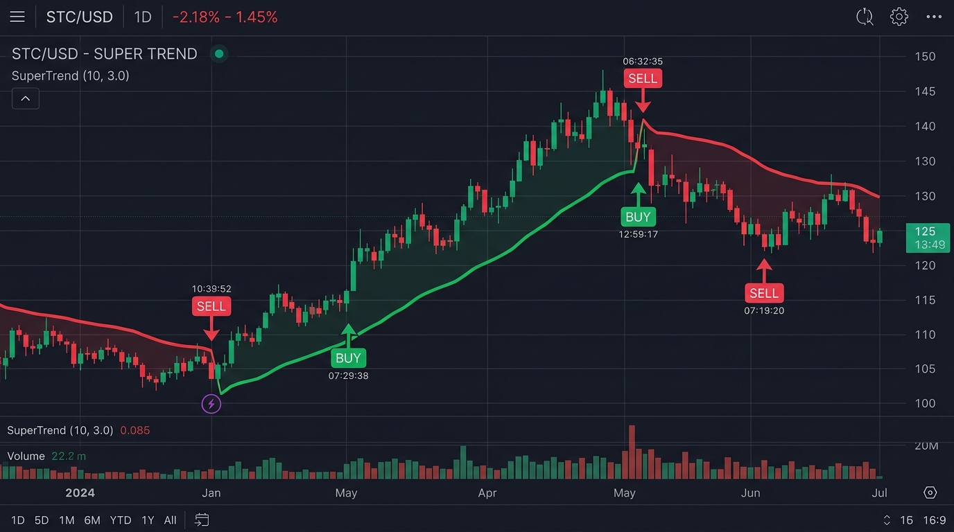 SuperTrend Trend Following Scanner