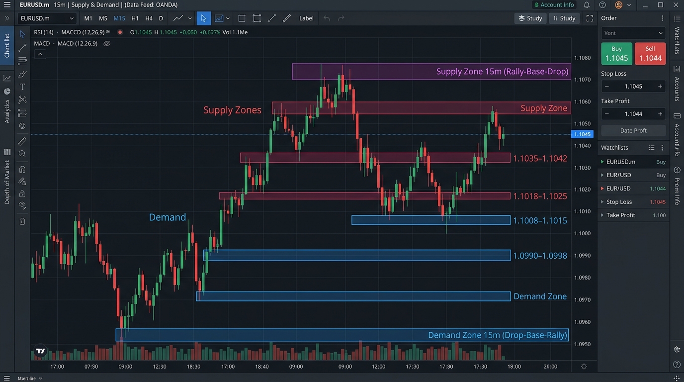 Supply and Demand Zones